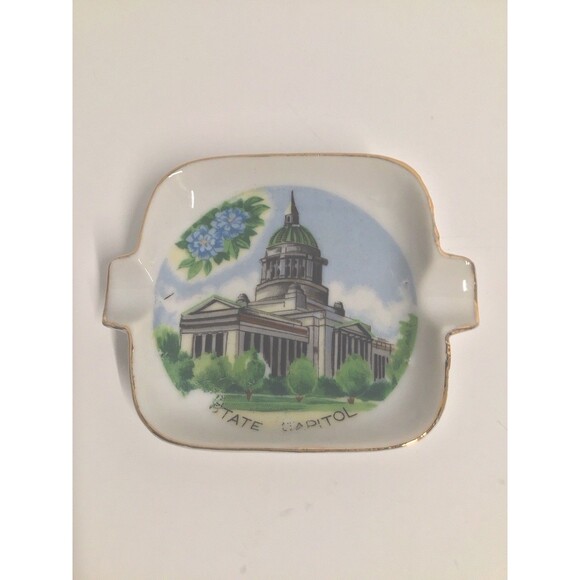 Vintage Washington State Souvenir Nesting Ashtray Set (4),small, - Picture 4 of 8